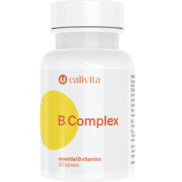 Vitamina B Complex, flacon 30 de tablete, producator Calivita