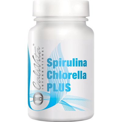 Spirulina Chlorella Plus Calivita flacon 100 tablete