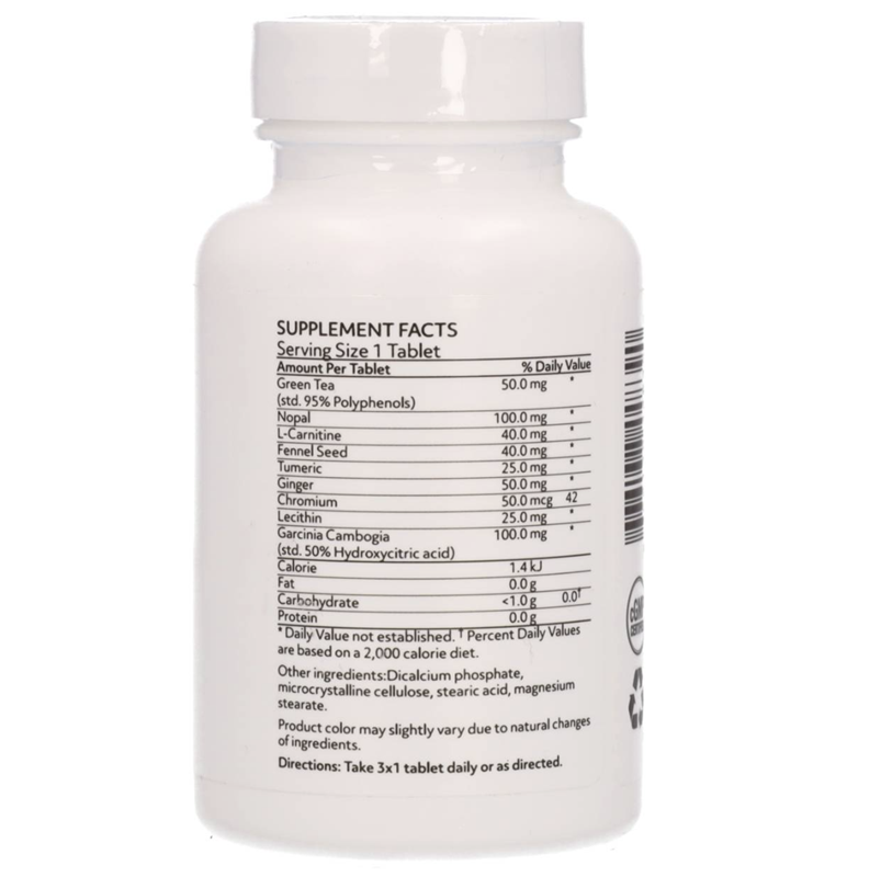 eticheta 1 Slim Formula Calivita, ingrediente per tableta, mod de administrare zilnica